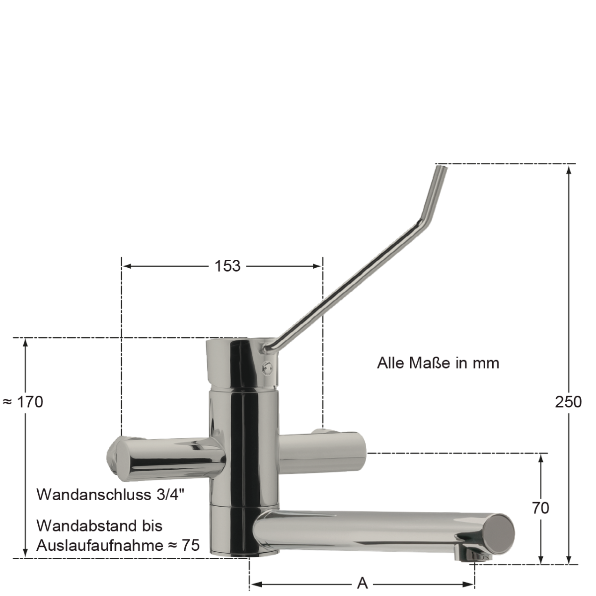 mextor Wandbatterie 1/2" – Bild 2