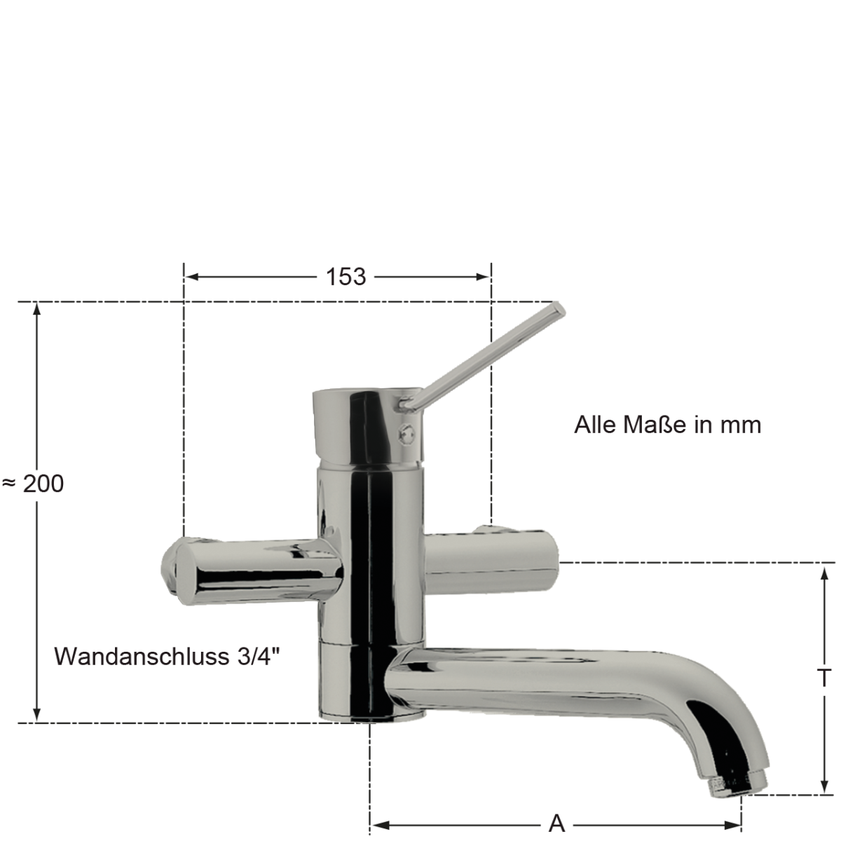 mextor Wandbatterie 1/2" – Bild 2