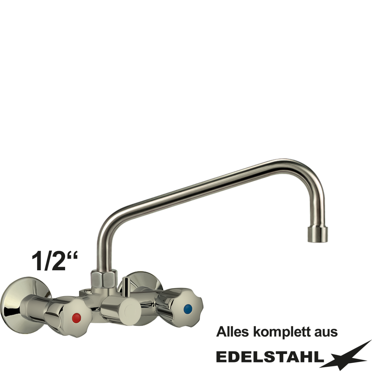 vaxia Wandbatterie 1/2" Abgang 1/2" AG