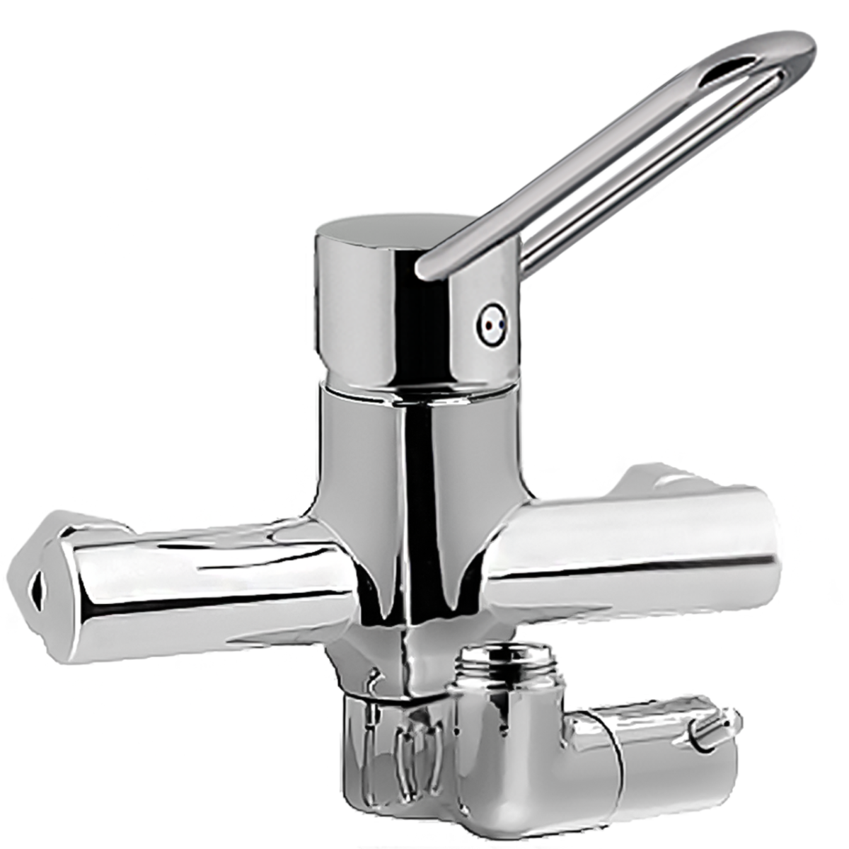 topSet Wandbatterie für Brauseschlauch 3/4"