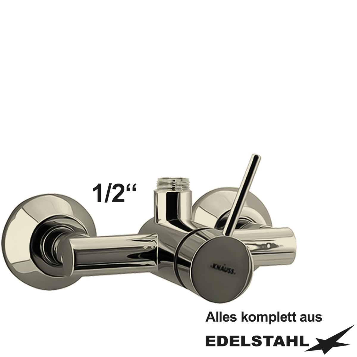 master Wandbatterie-Körper V2A 1/2"
