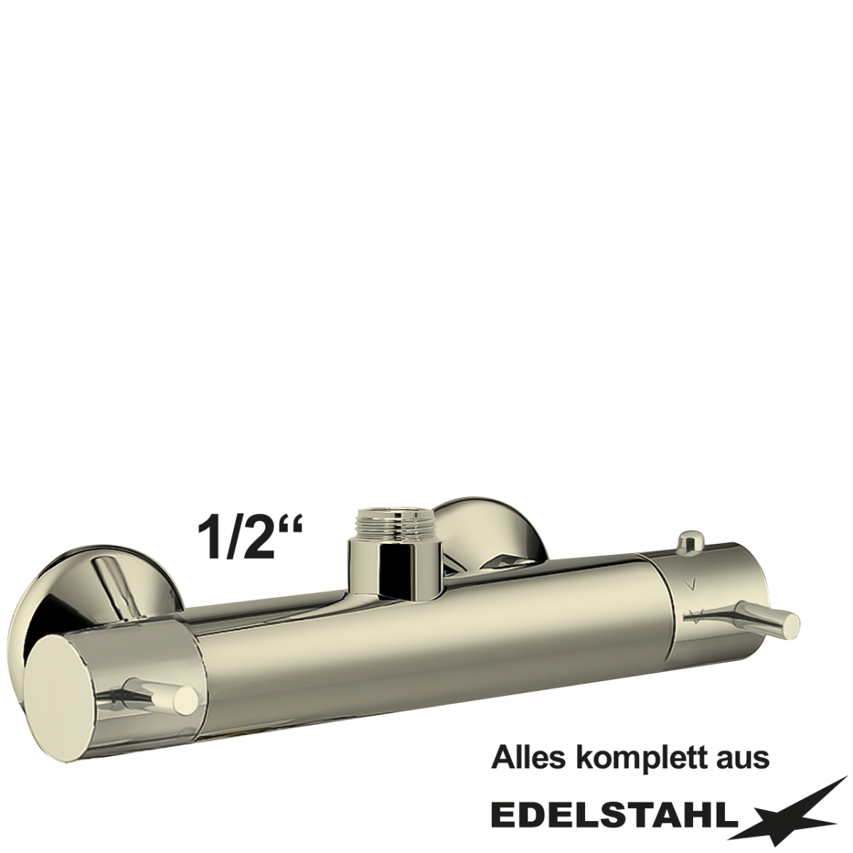 etherm Wandbatterie-Körper V2A 1/2"
