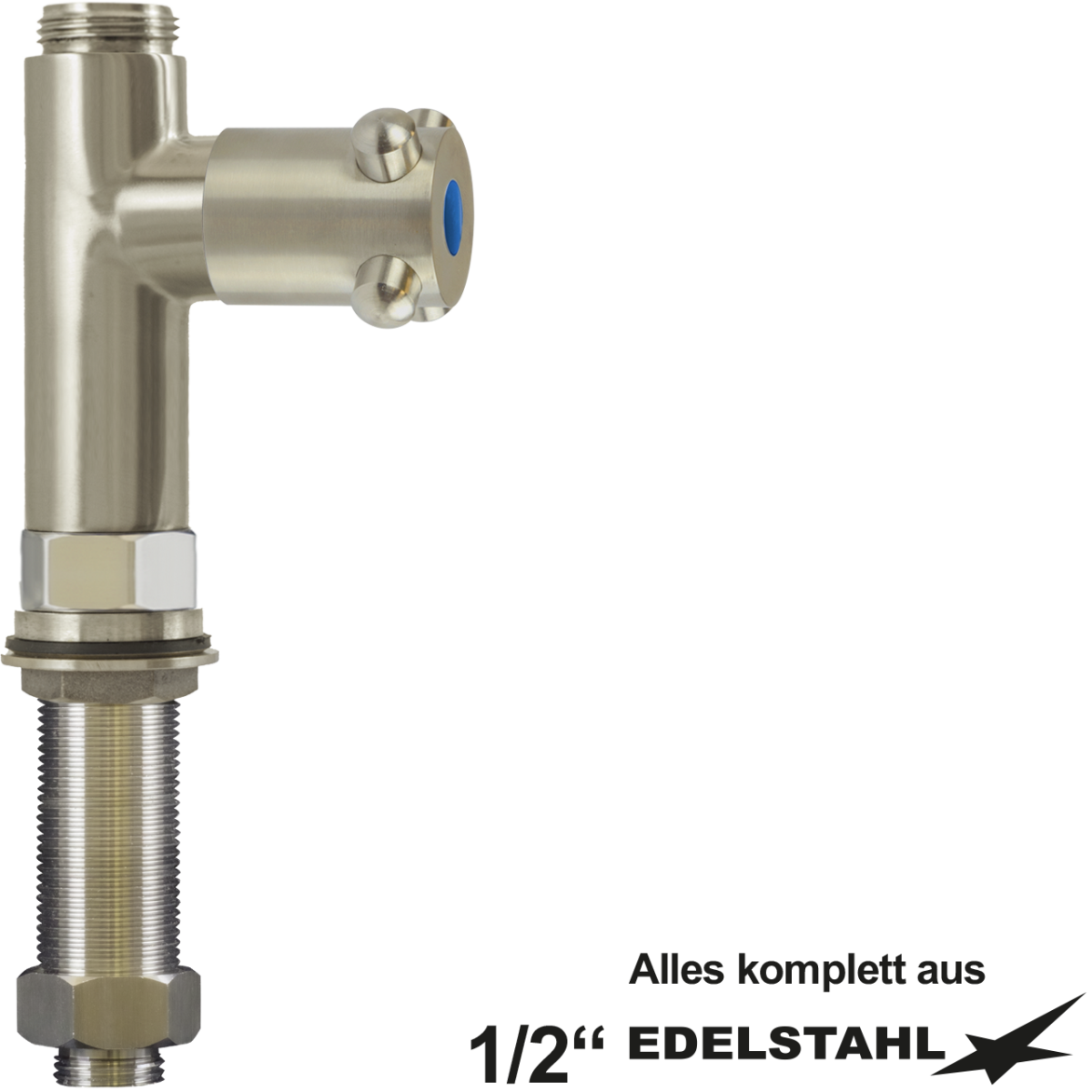 clasix Standventil-Körper V2A 1/2"
