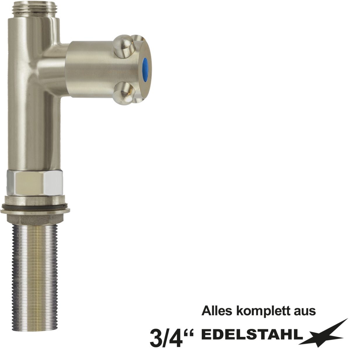clasix Standventil-Körper V2A 3/4"