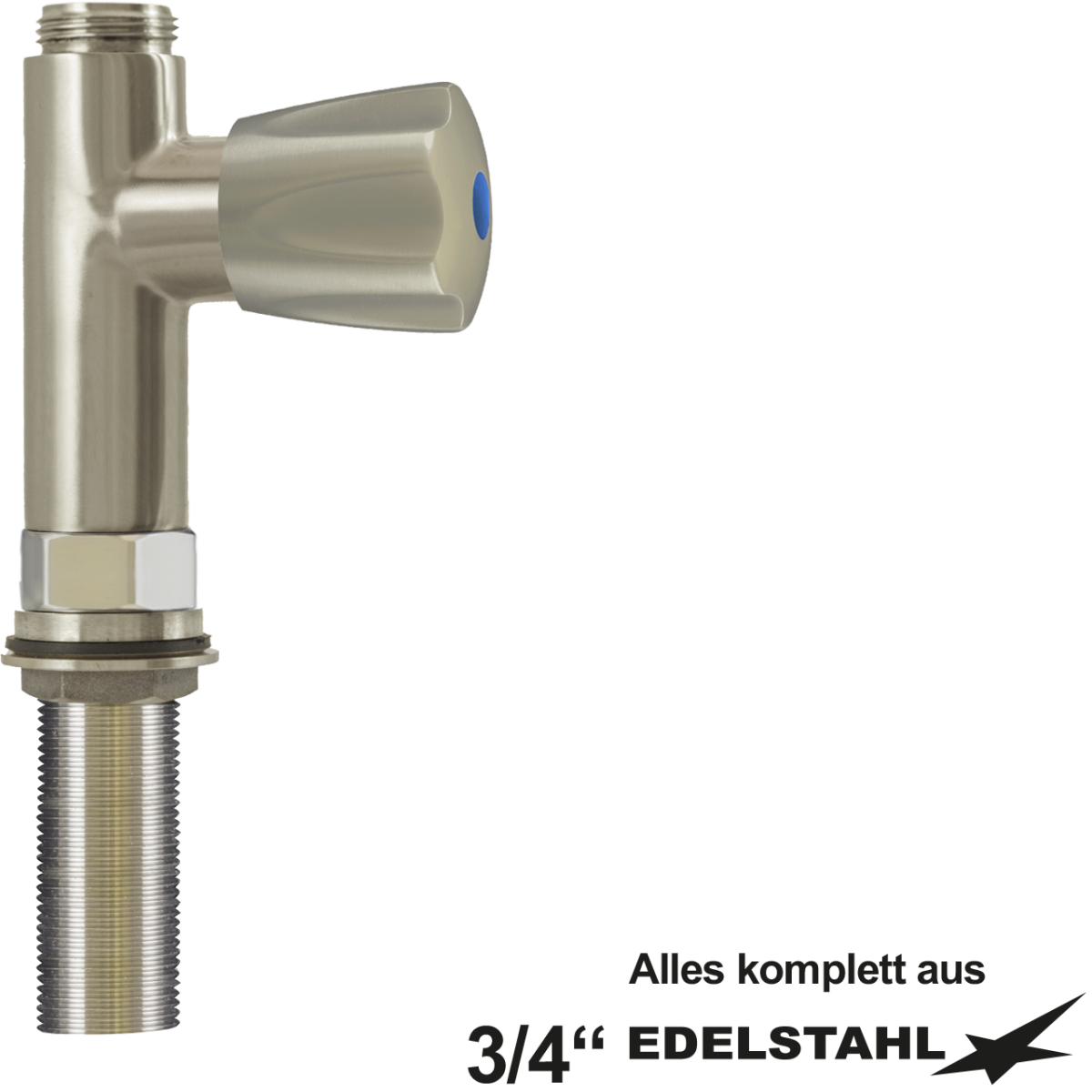 classic Standventil-Körper V2A 3/4" ohne RV