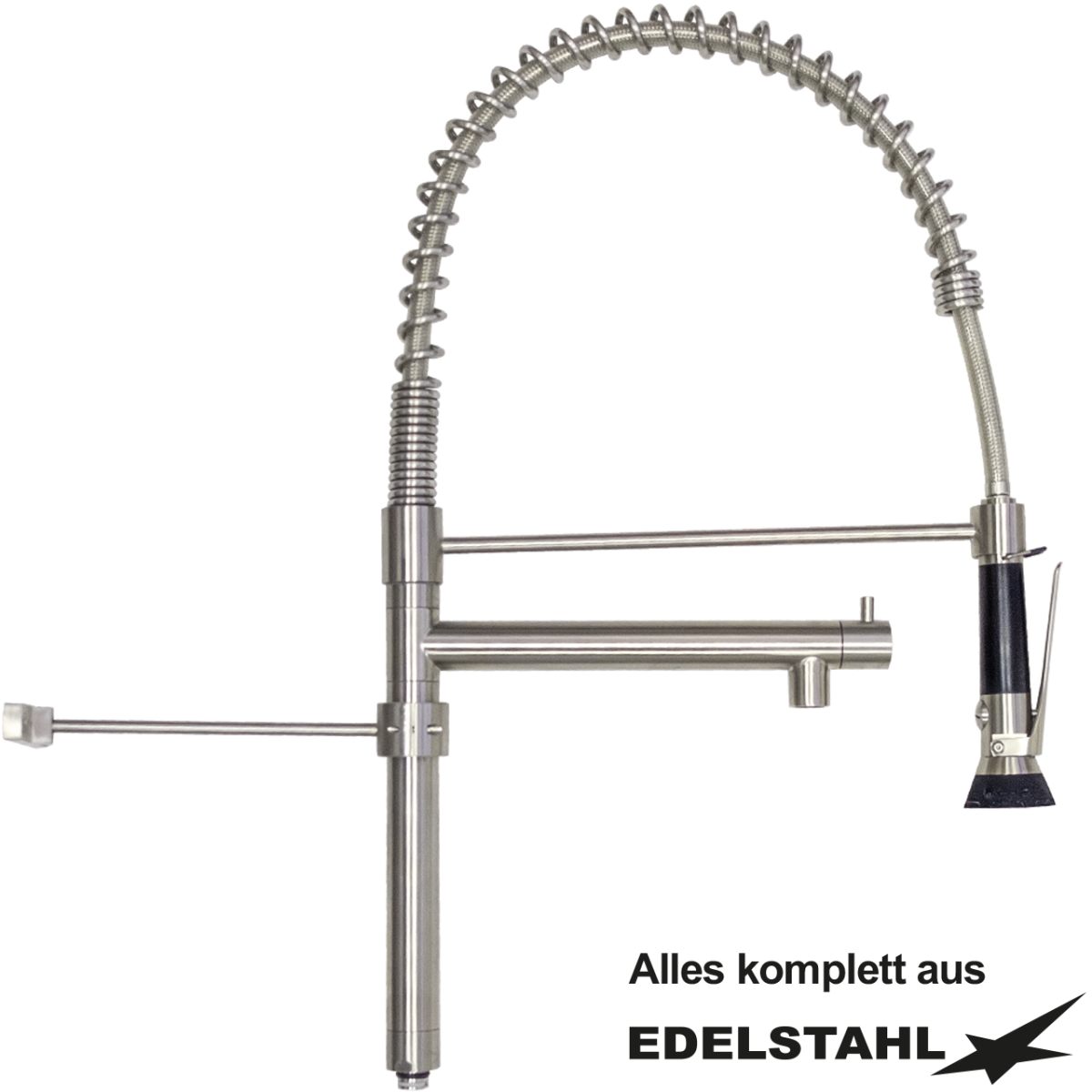 xerio Feder-Garnitur H600 3/4" ÜM Edelstahl