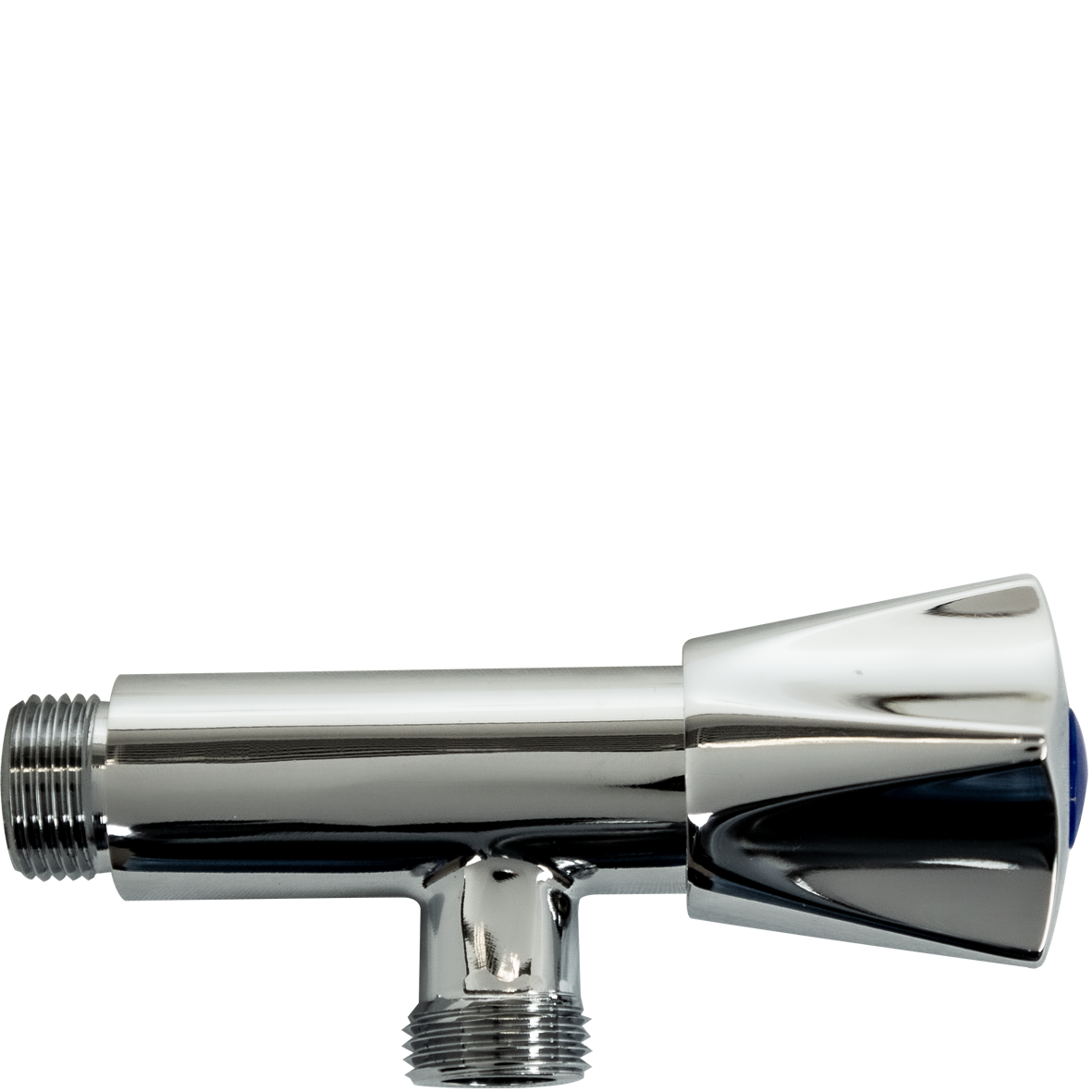 Unterspülventil einzeln komplett mit Oberteil und Griff