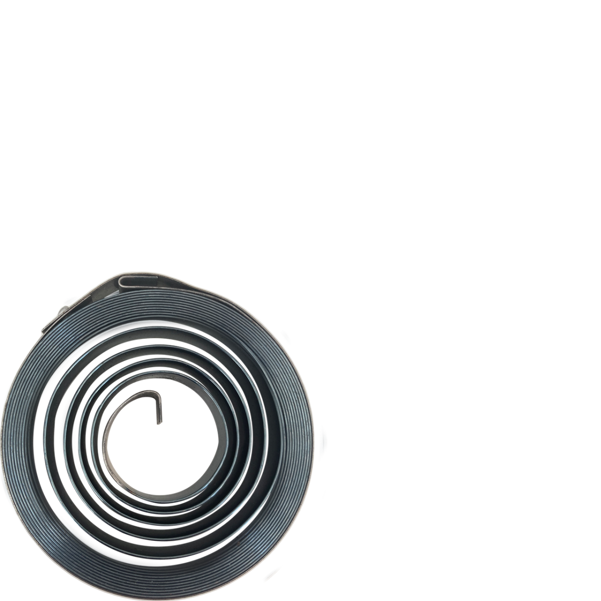 Aufroll-Stahlfeder zu midireel 3 Meter