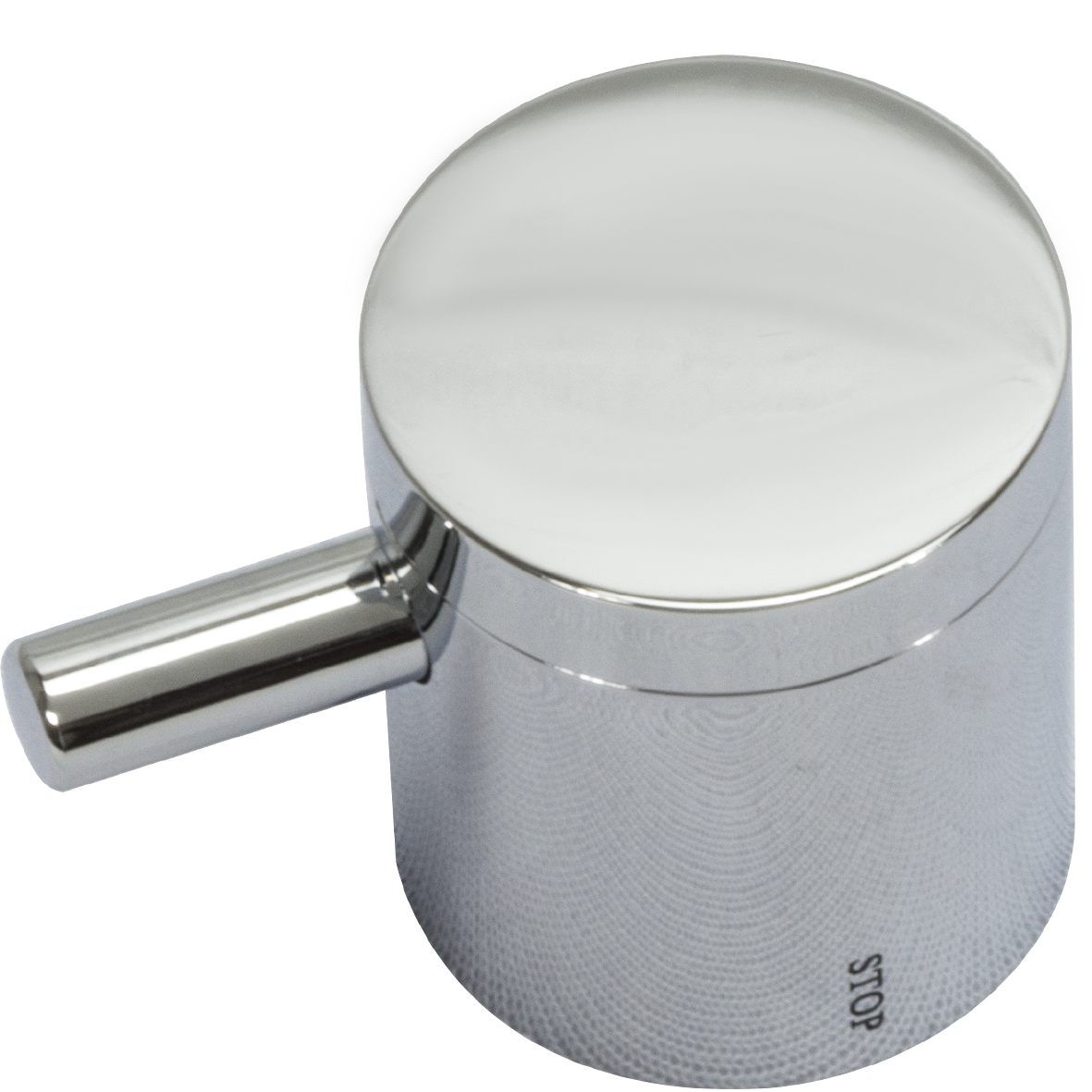 Griff zu Wandbatterie Menge verchromt mit Abgang oben