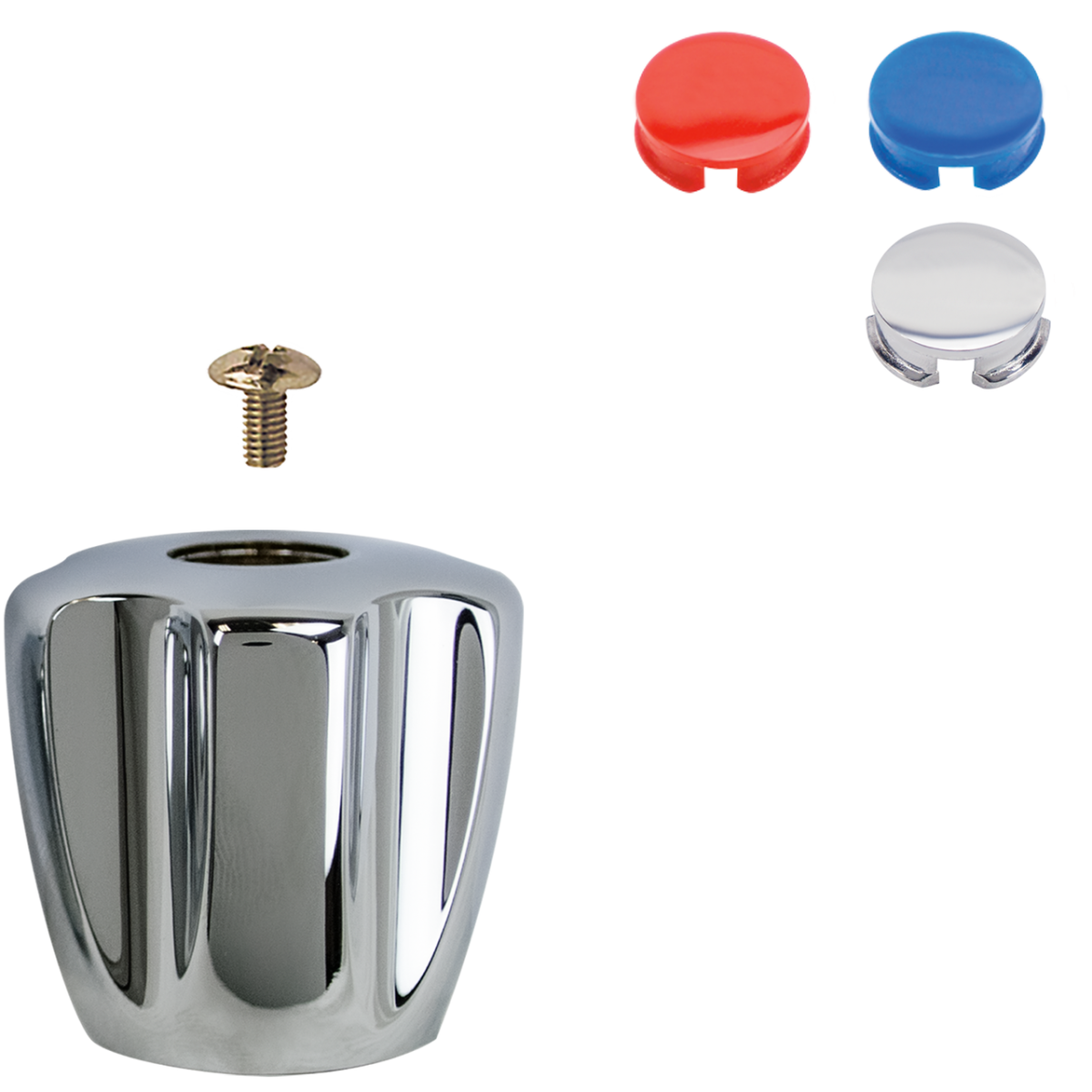 Pentachrom-Metallgriff mittel zu 1/2"