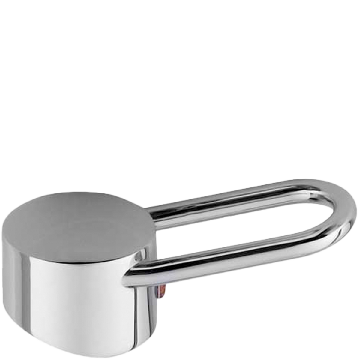 Ringhebel gerade verchromt passend zu Kartusche Ø 40 mm