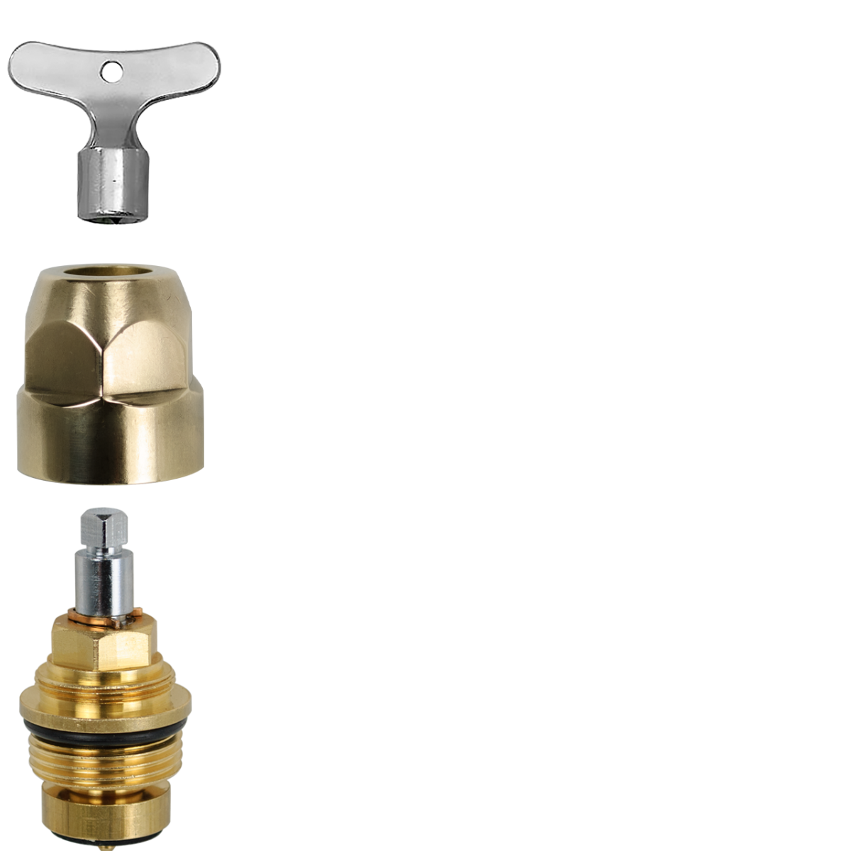 Oberteil 3/4" m. abnehmbaren Schlüssel