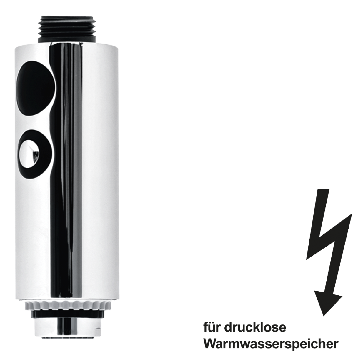 Zylinder-Umstellbrause ND