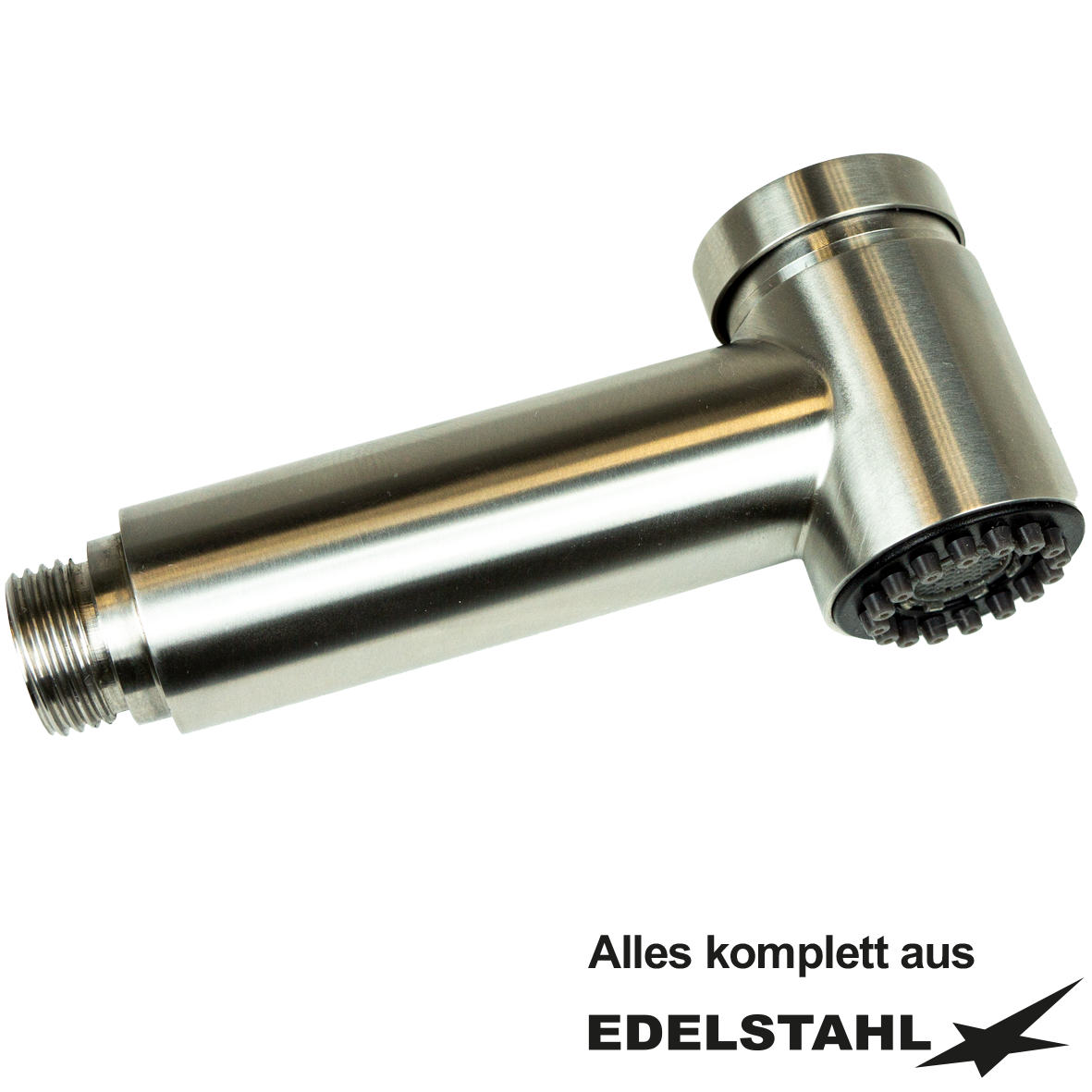 Umstellbrause Ø30 Edelstahl