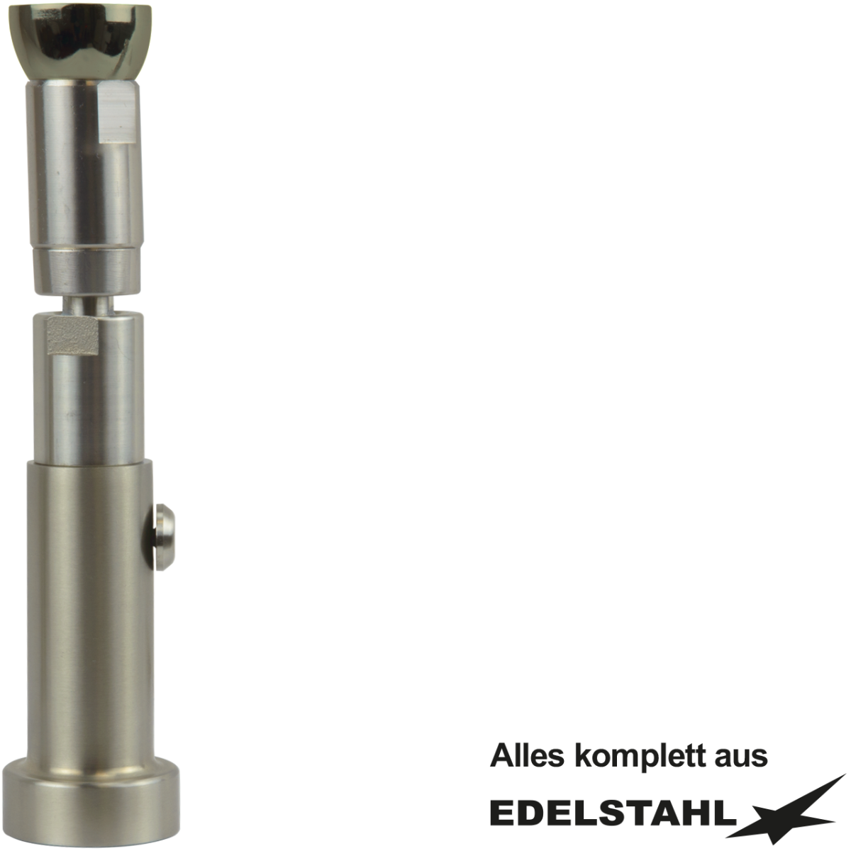 vitamat Gelenk-Umstellbrause Edelstahl 3/4" IG