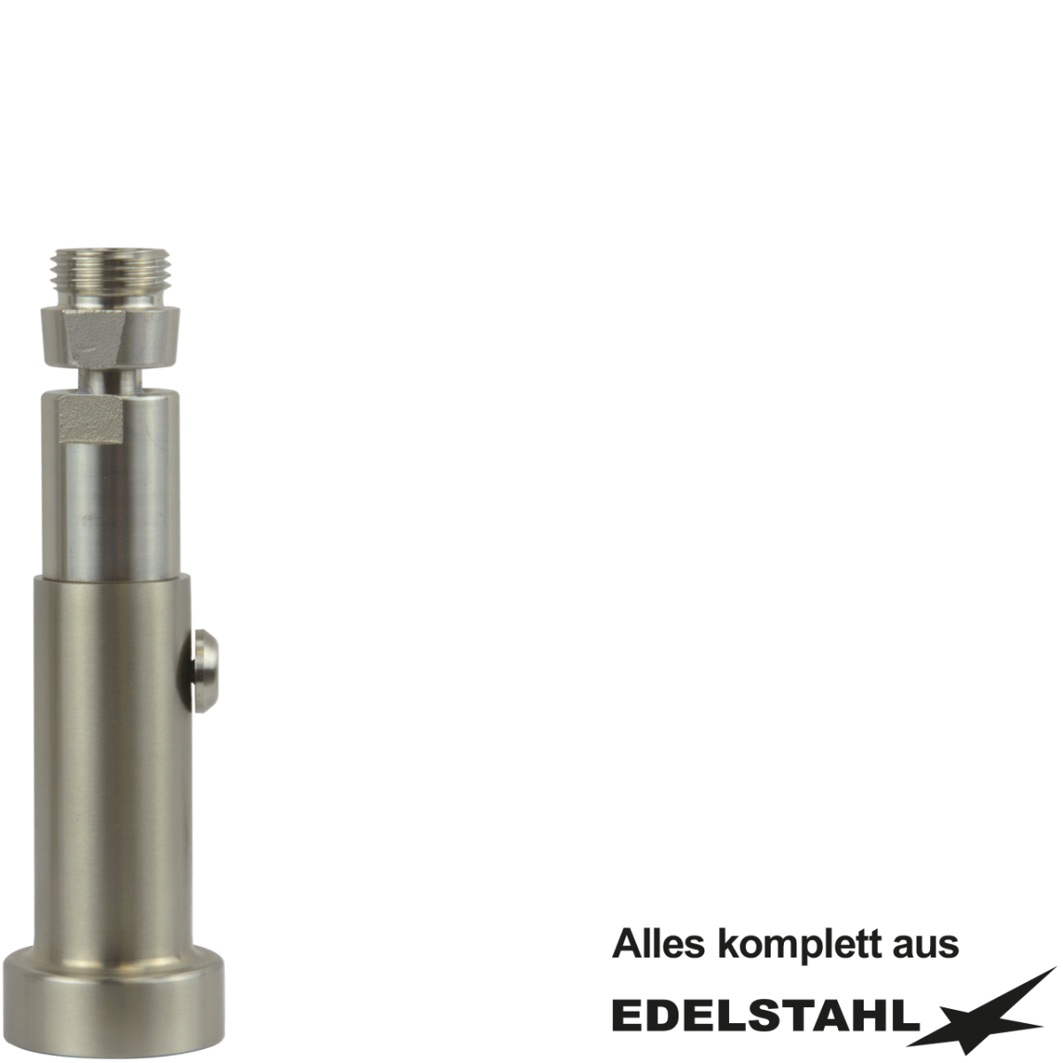 vitamat Gelenk-Umstellbrause Edelstahl 1/2" AG