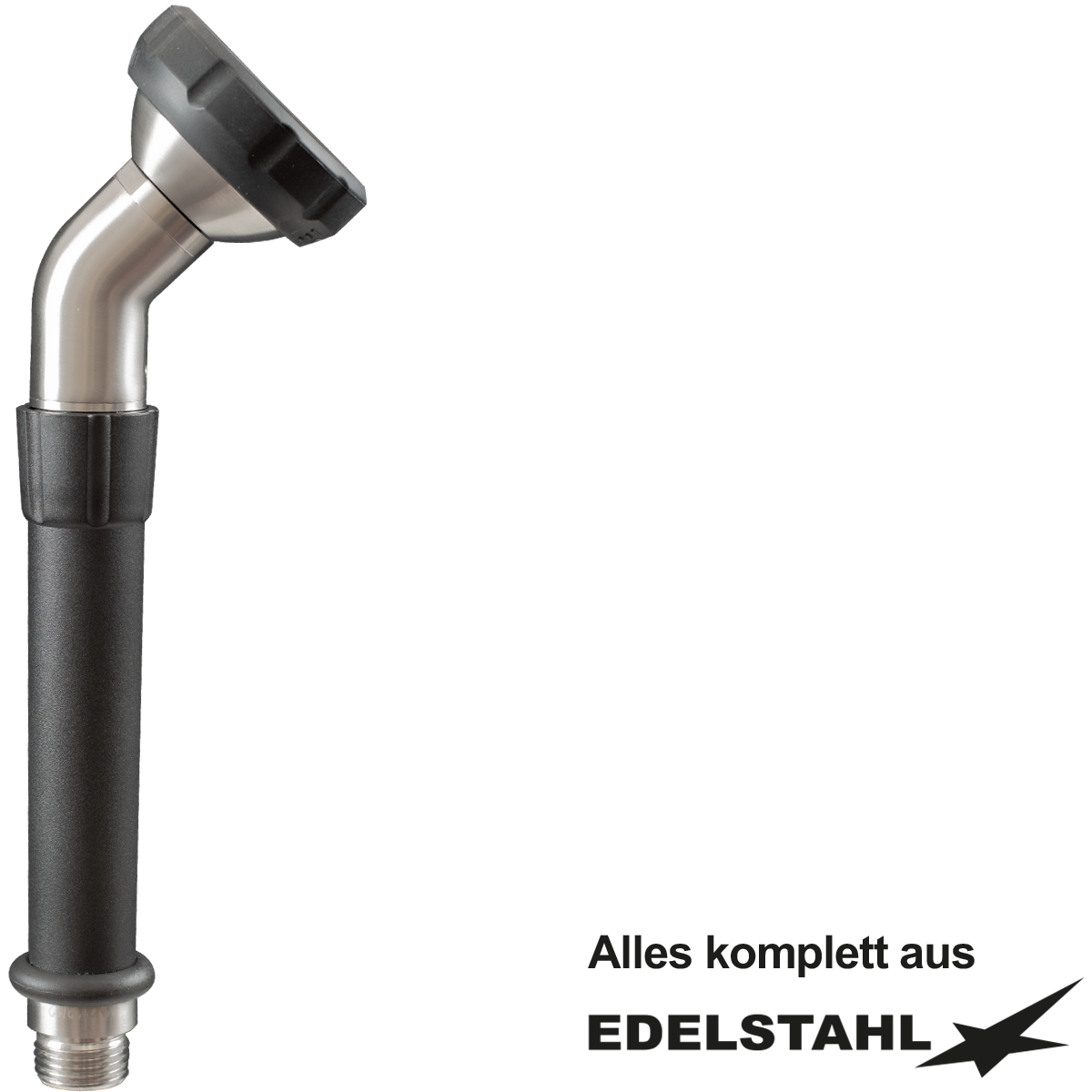 Geschirrspülbrause Edelstahl 1/2"