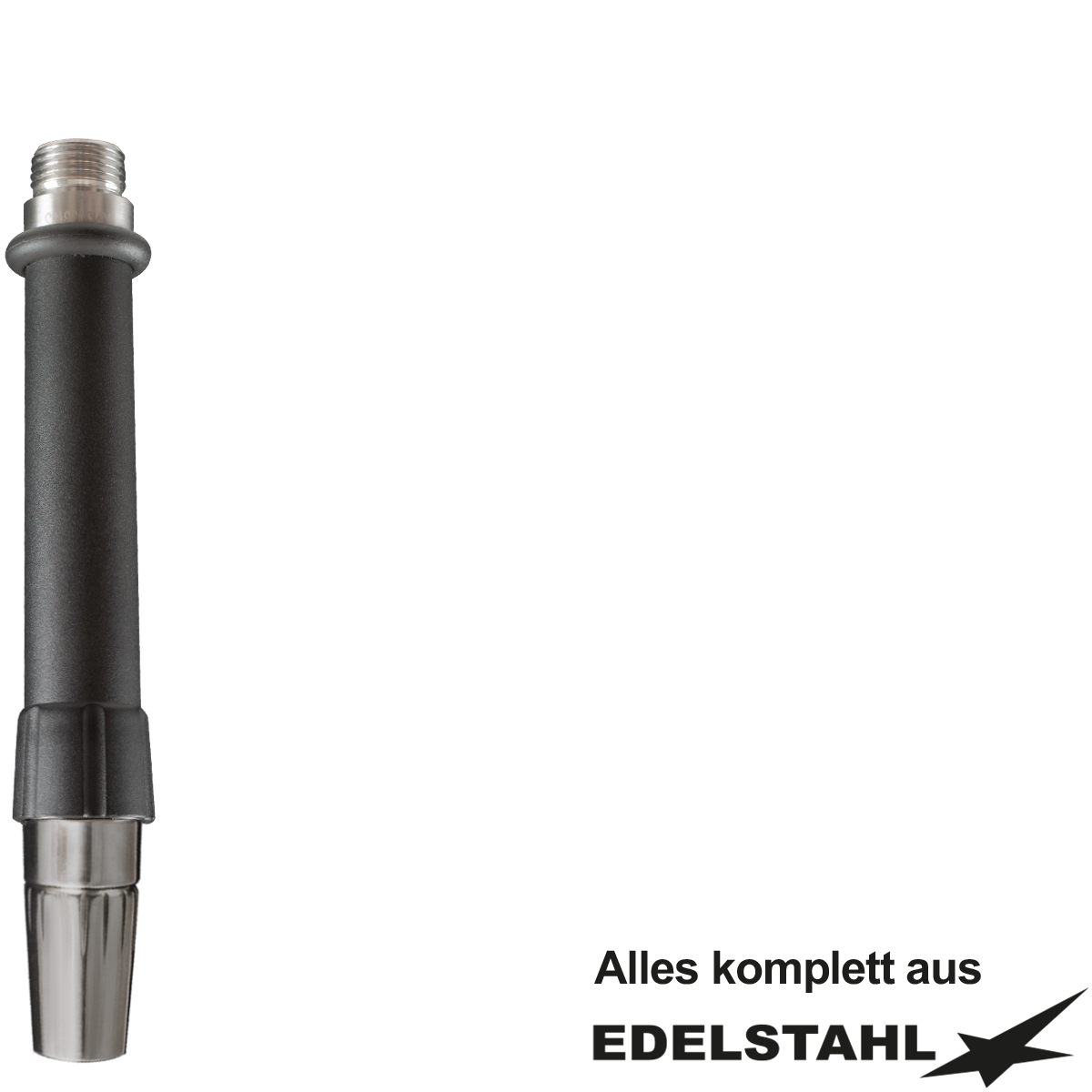 Geschirrspülbrause Edelstahl 1/2"