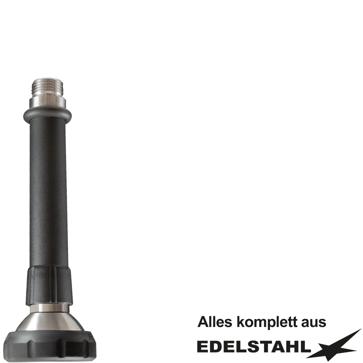 Geschirrspülbrause Edelstahl 1/2"