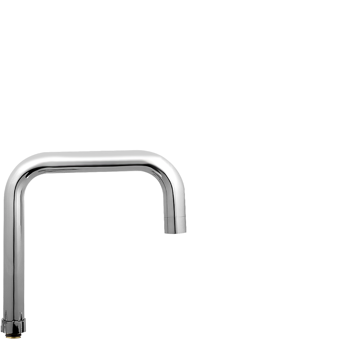 Schwenkauslauf HU 360° Ø 24 mm geschraubt - MS chrom