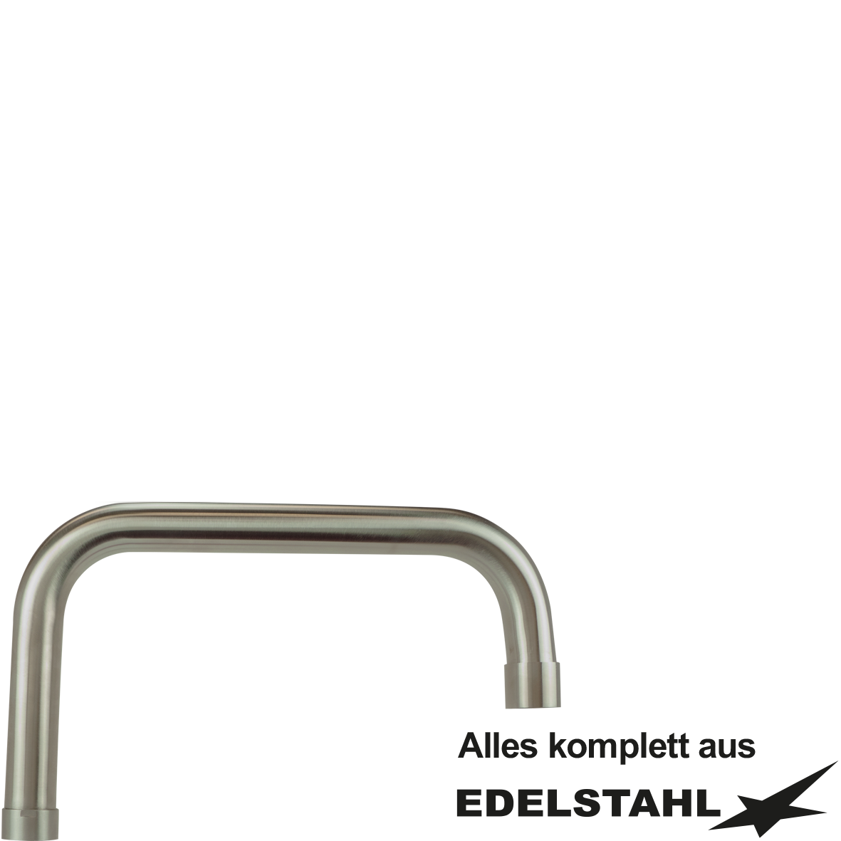 Auslauf HU Ø25 H60 geschraubt V2A