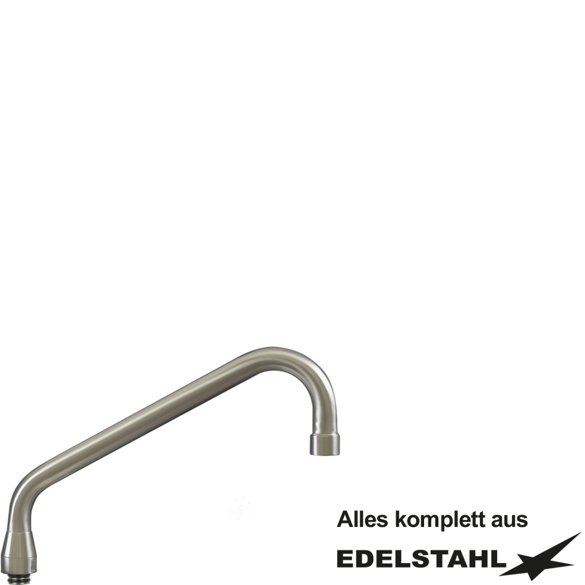 Schwenkauslauf HU 360° Ø 20 mm geschraubt VA