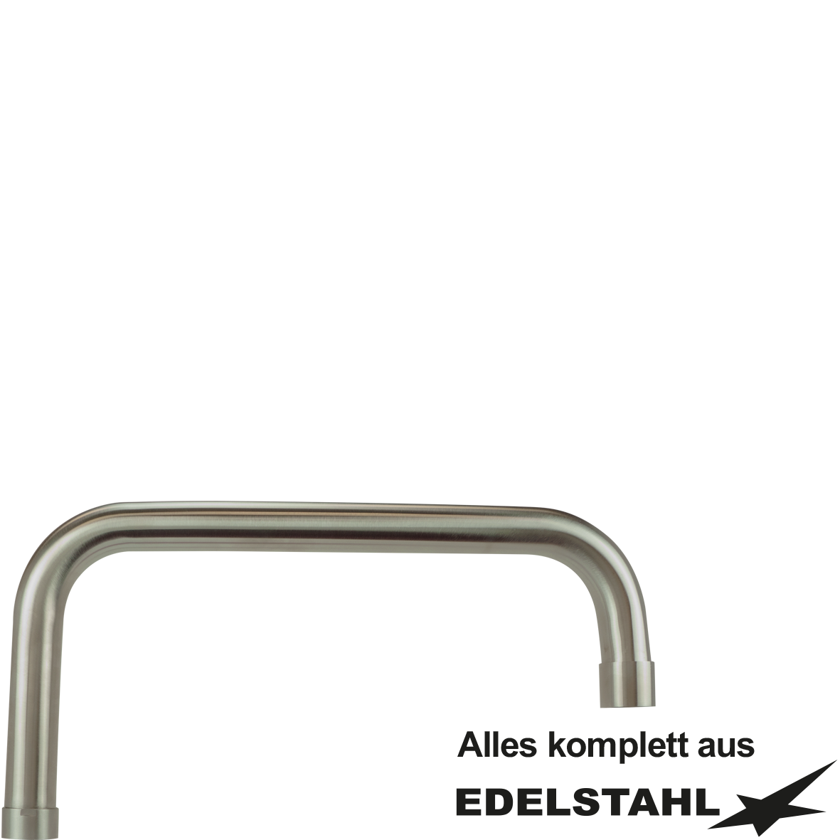 Auslauf HU Ø25 H60 geschraubt V2A