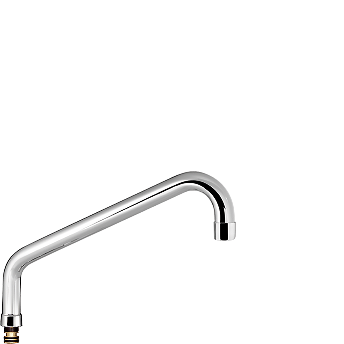 Schwenkauslauf HU Ø 25 mm gesteckt