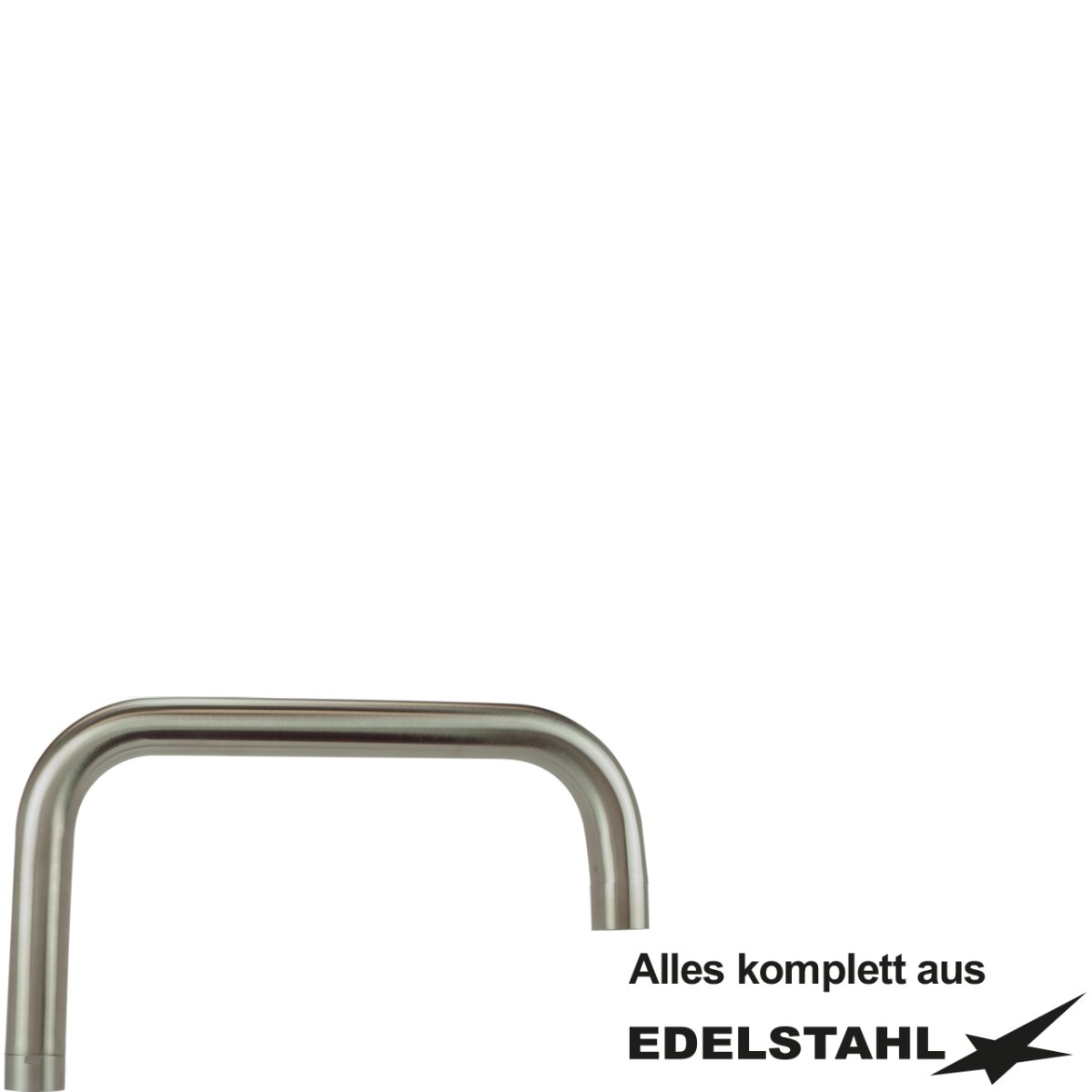 Schwenkauslauf HU 360° Ø 30 mm - komplett Edelstahl