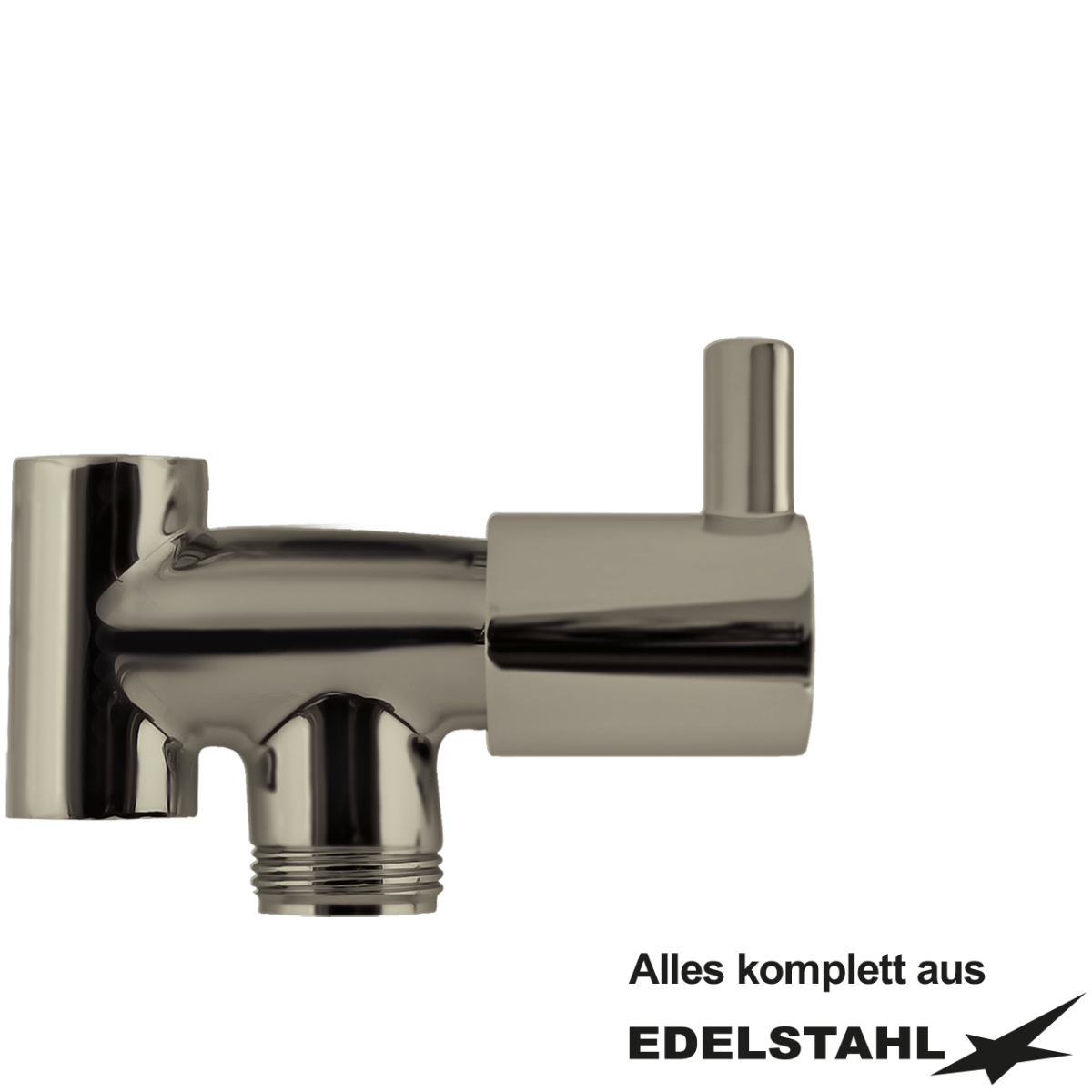 Zuschaltventil mit T-Stück A50 2x 1/2" IG mit Keramik-Oberteil