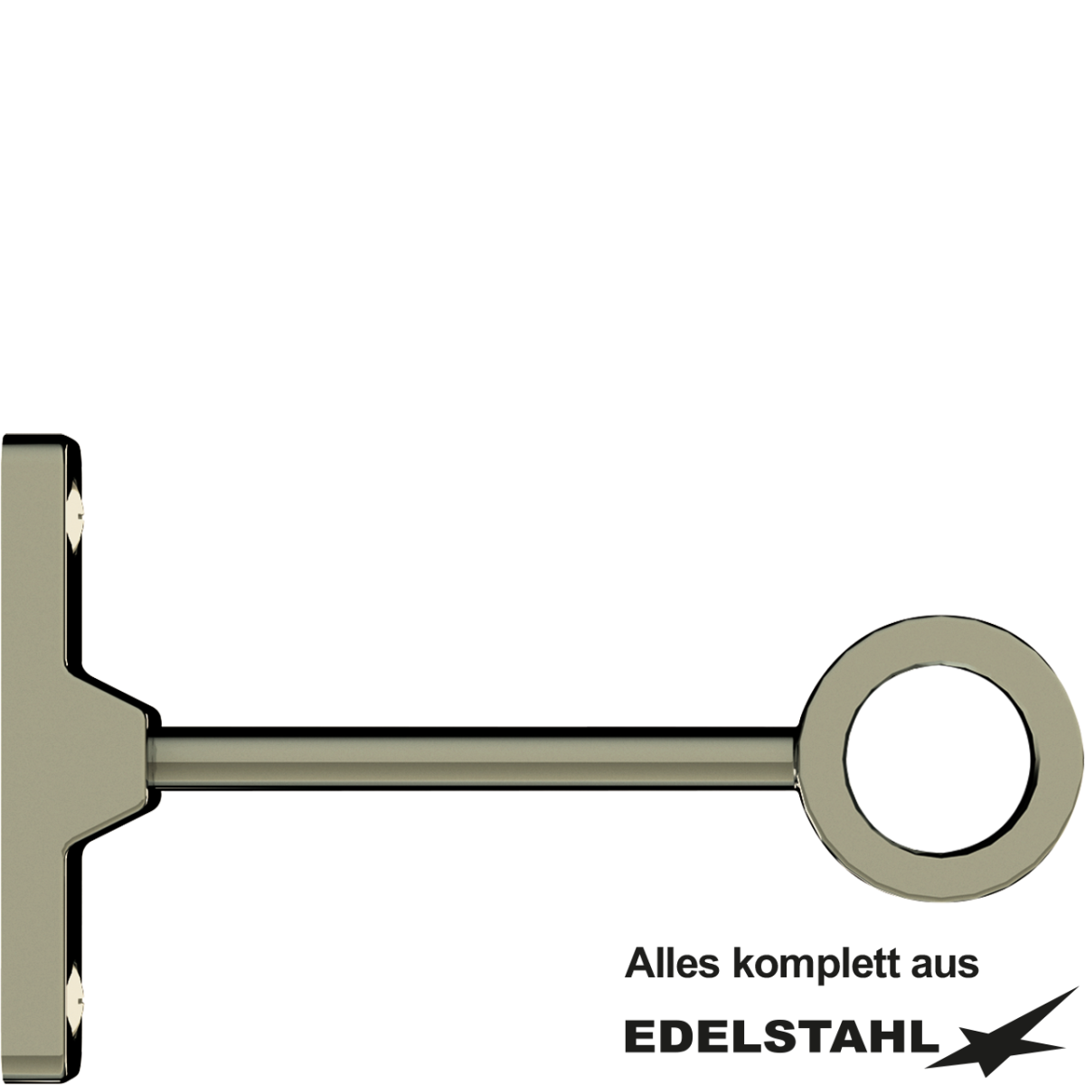 Standrohrhalter Ø25 mm - Einzelstange