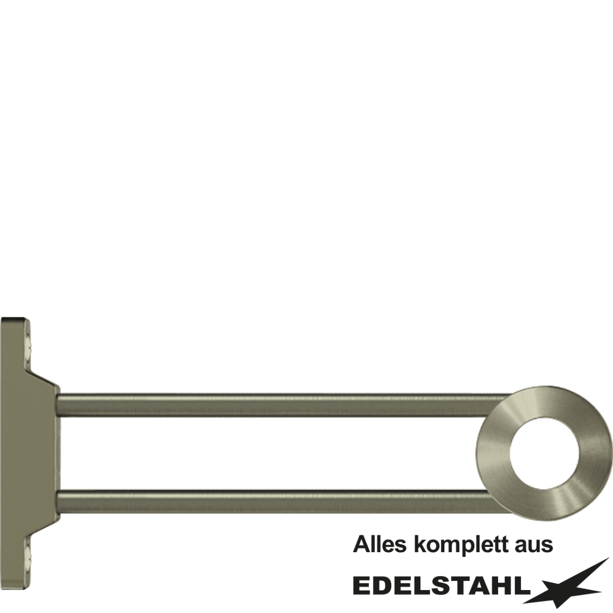 Standrohrhalter Ø25 mm - Doppelstange