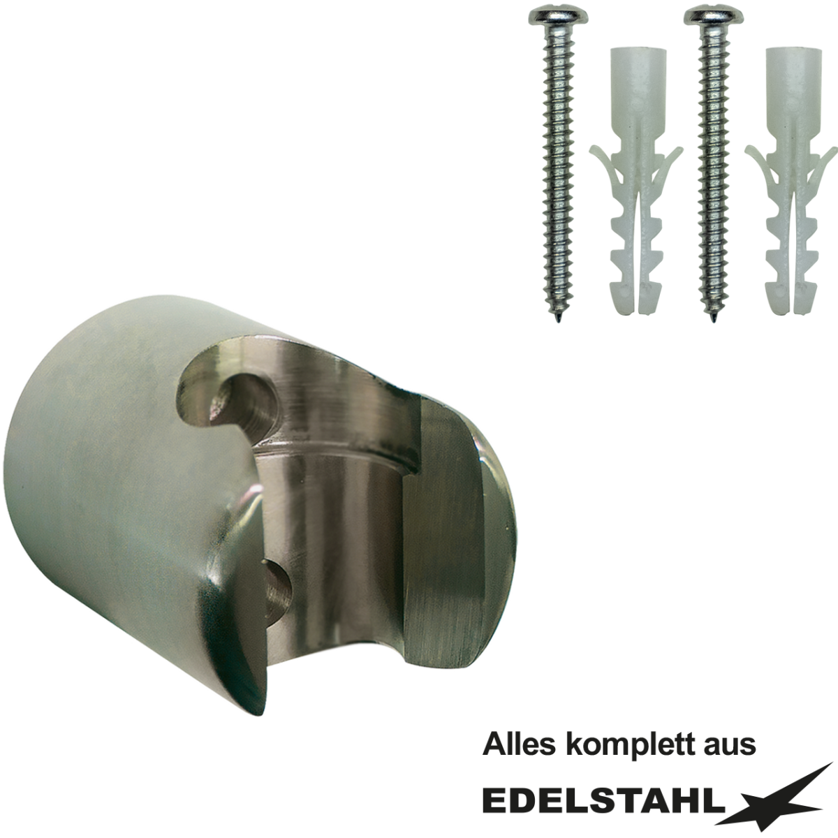 spa Wandhalter Ø48 3/4" Edelstahl