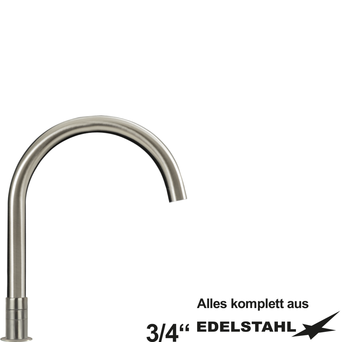 pro Stand-Rohrauslauf 3/4"