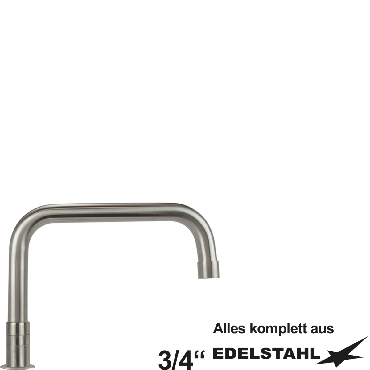 pro Stand-Rohrauslauf 3/4"