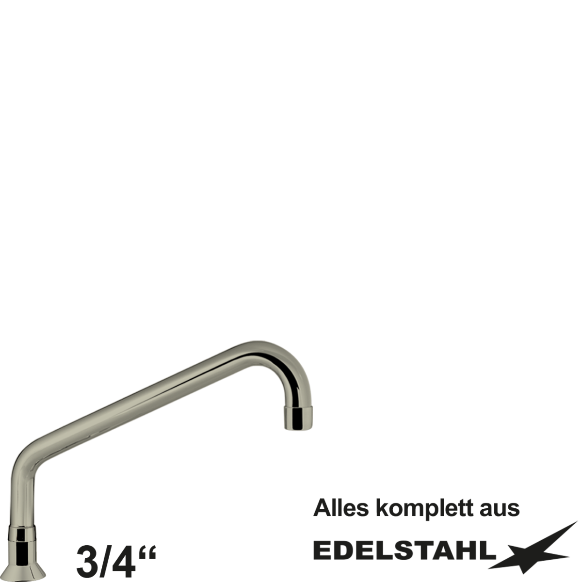 pro Stand-Rohrauslauf