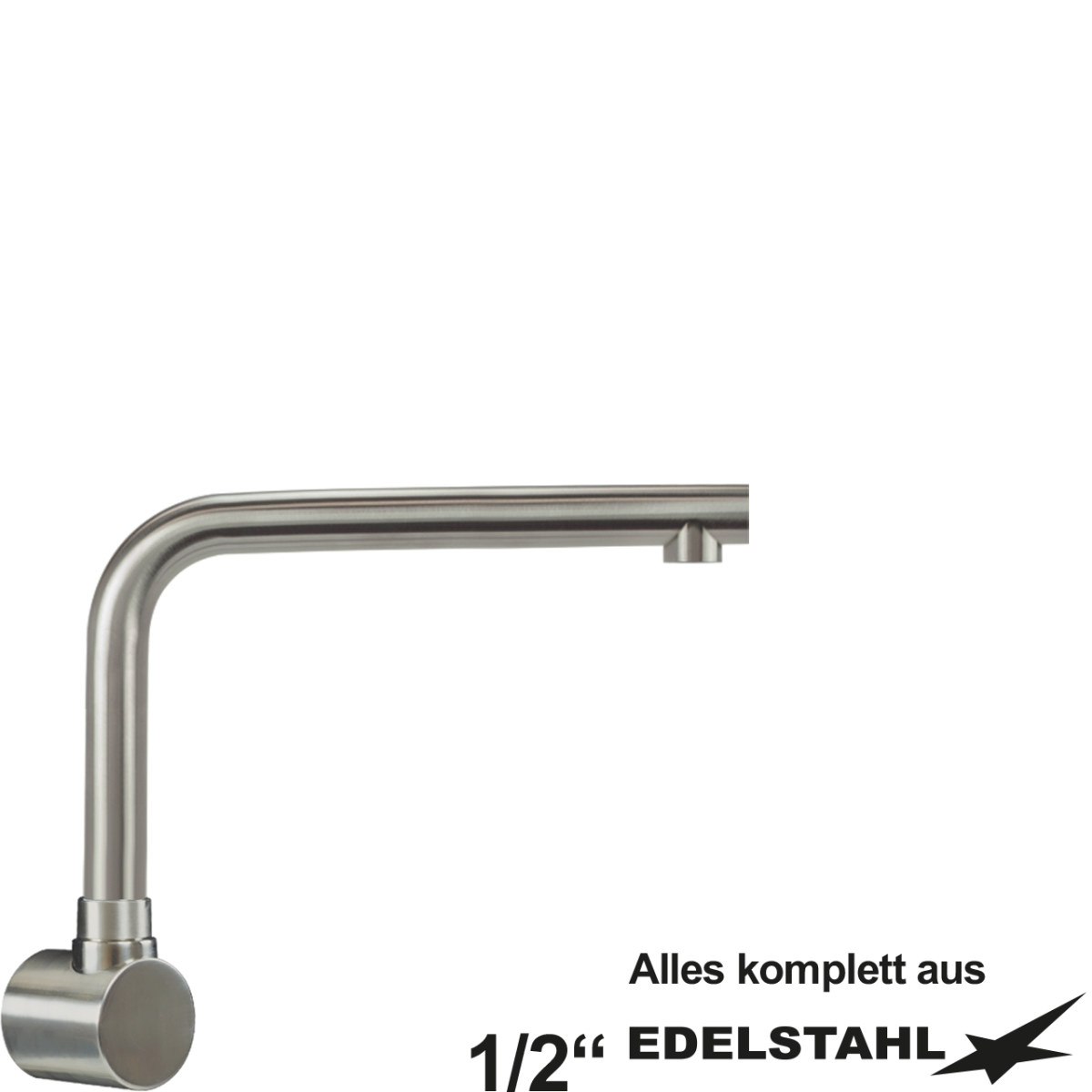 pro Wand-Rohrauslauf oben 1/2"