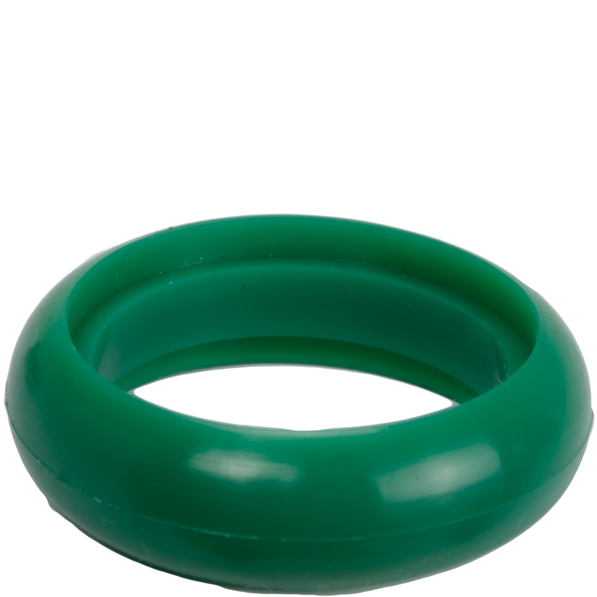 Vollgummi-Schutzring ohne Messing-Mutter zu Brausesiebkopf A1-1011 - grün