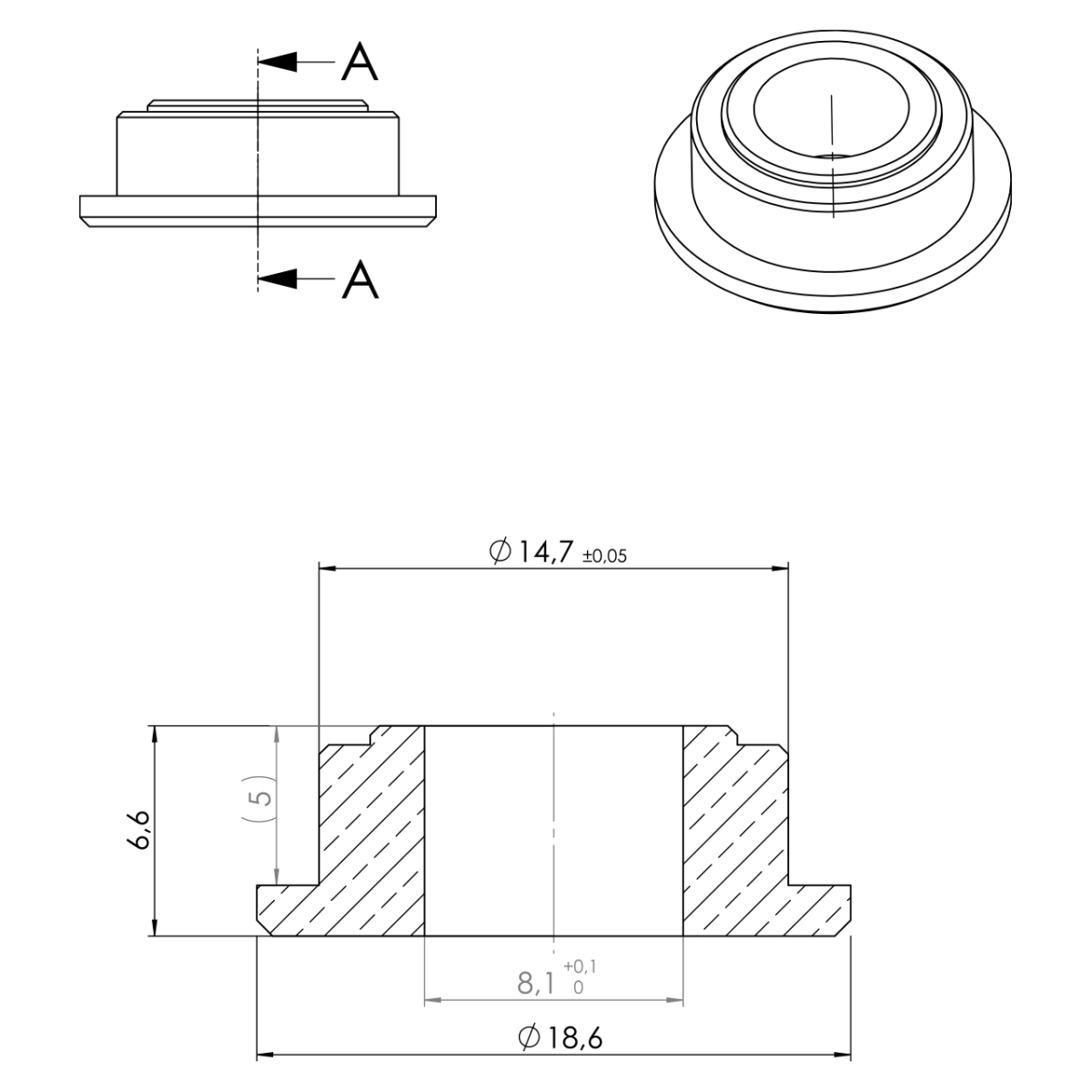 Einstellhülsen-Halter zu X31.74.V8