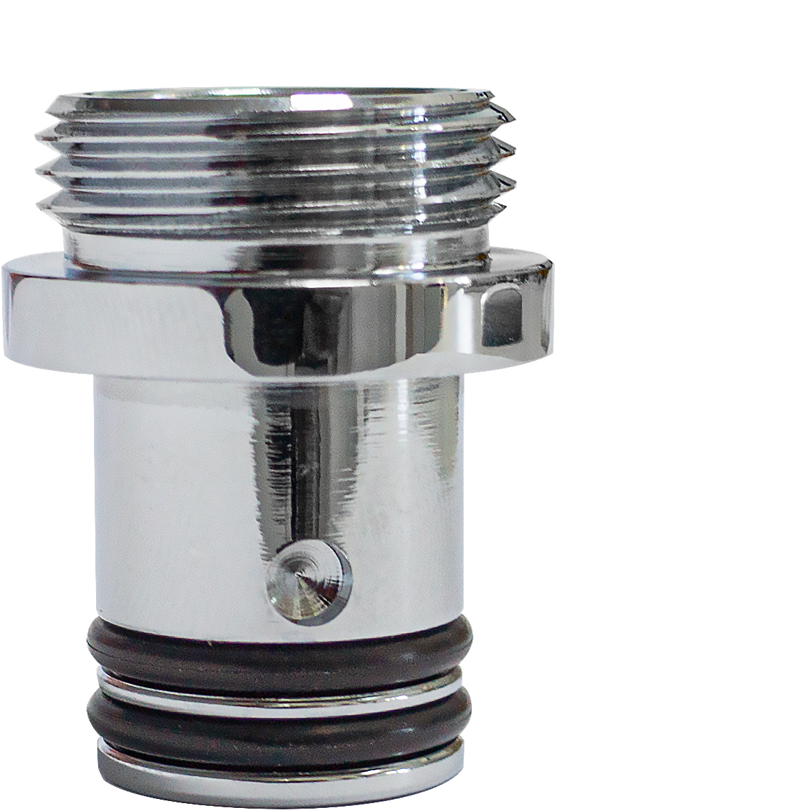 Adapter für Auslauf Ø18 x 3/4" Überwurfmutter Stecknippel Ø20