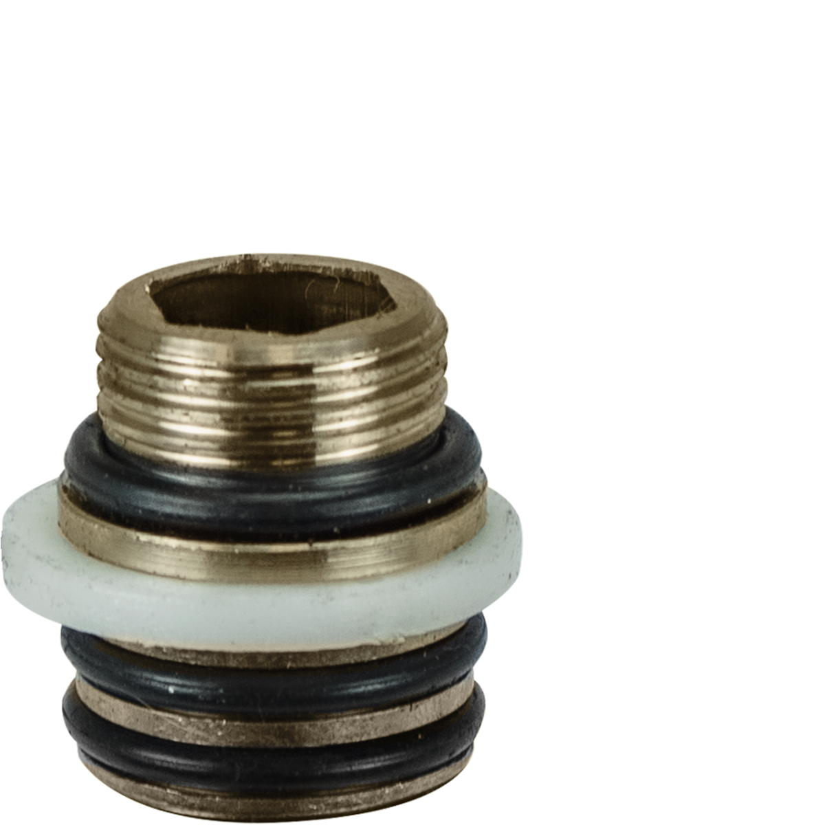 Nippel zu allen Ausläufen X32. mit 3/8" IG Ø18 x 3/8" ohne Überwurfmutter mit O-Ringe