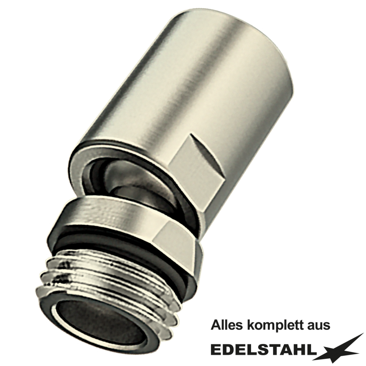 Gelenk-Adapter 1/2" IG x 1/2" AG V2A