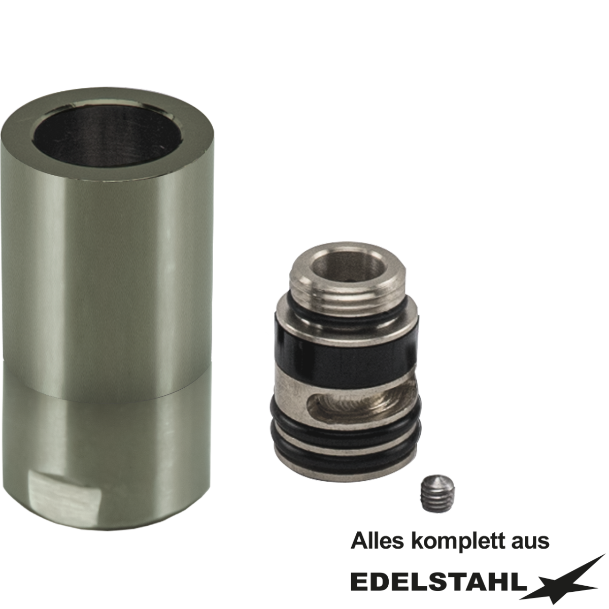 Schwenkbereichsbegrenzung aus Edelstahl