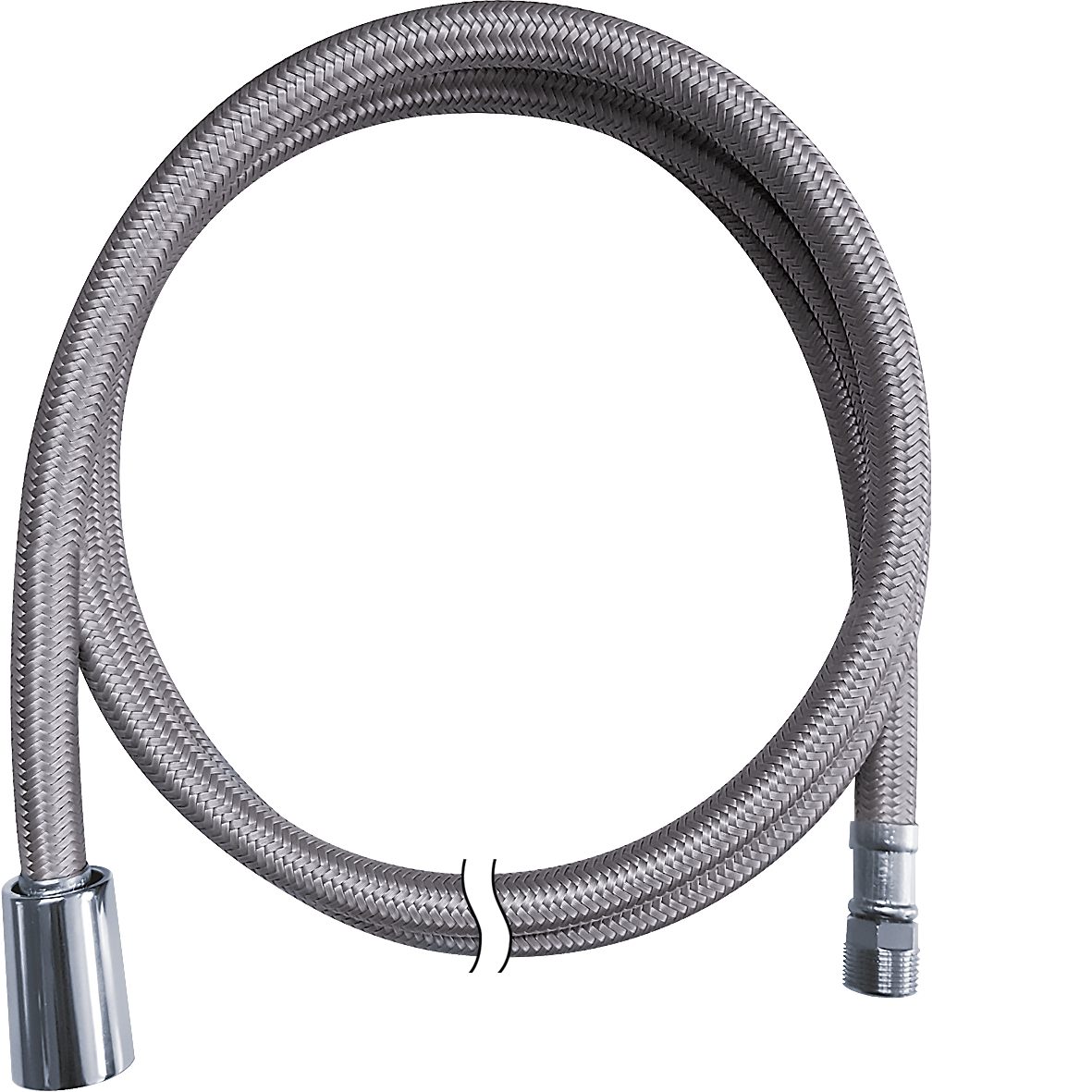 Nylongewebe-Schlauch L 2000 mm 1/2" IG x M 15 AG