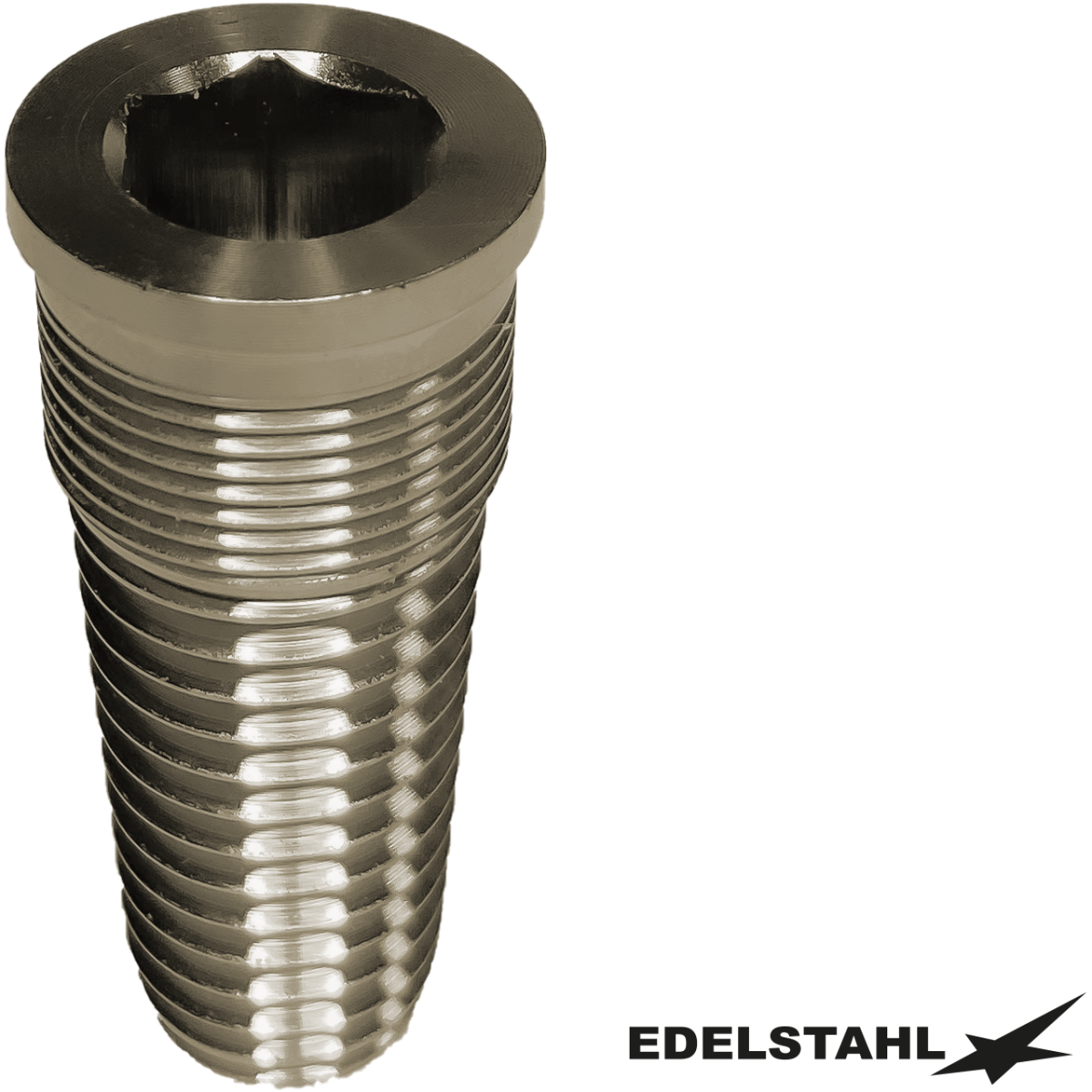 Innenschraube M17x1 AG Gewinde 15x5->11 zu 1/2" ÜM VA