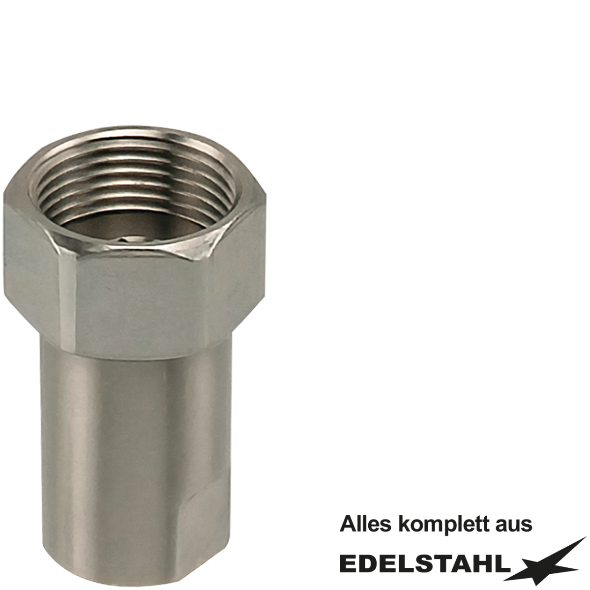 Verschraubung 20/13mm 3/4" Überwurfmutter VA