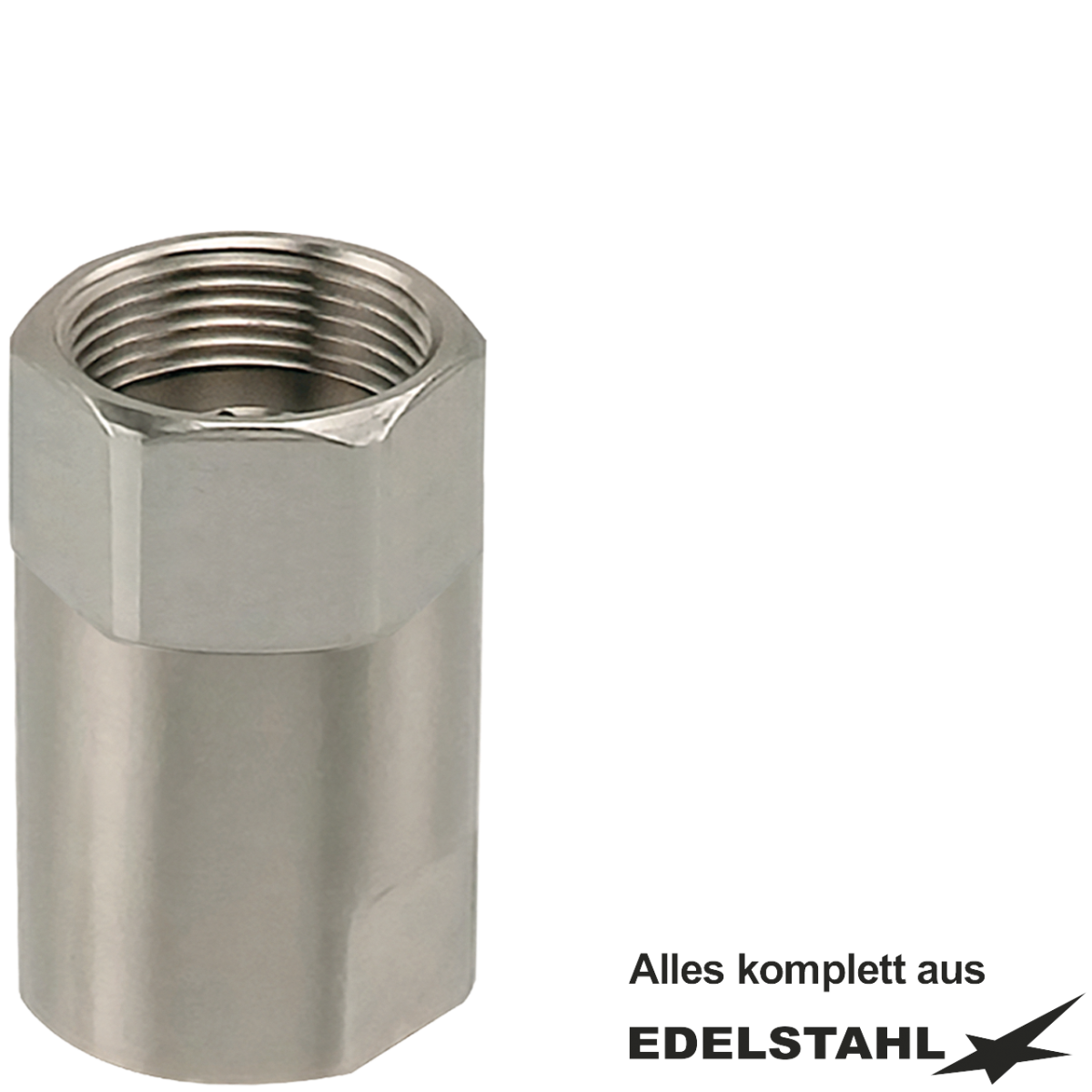 Verschraubung 20/13mm 1/2" Überwurfmutter VA