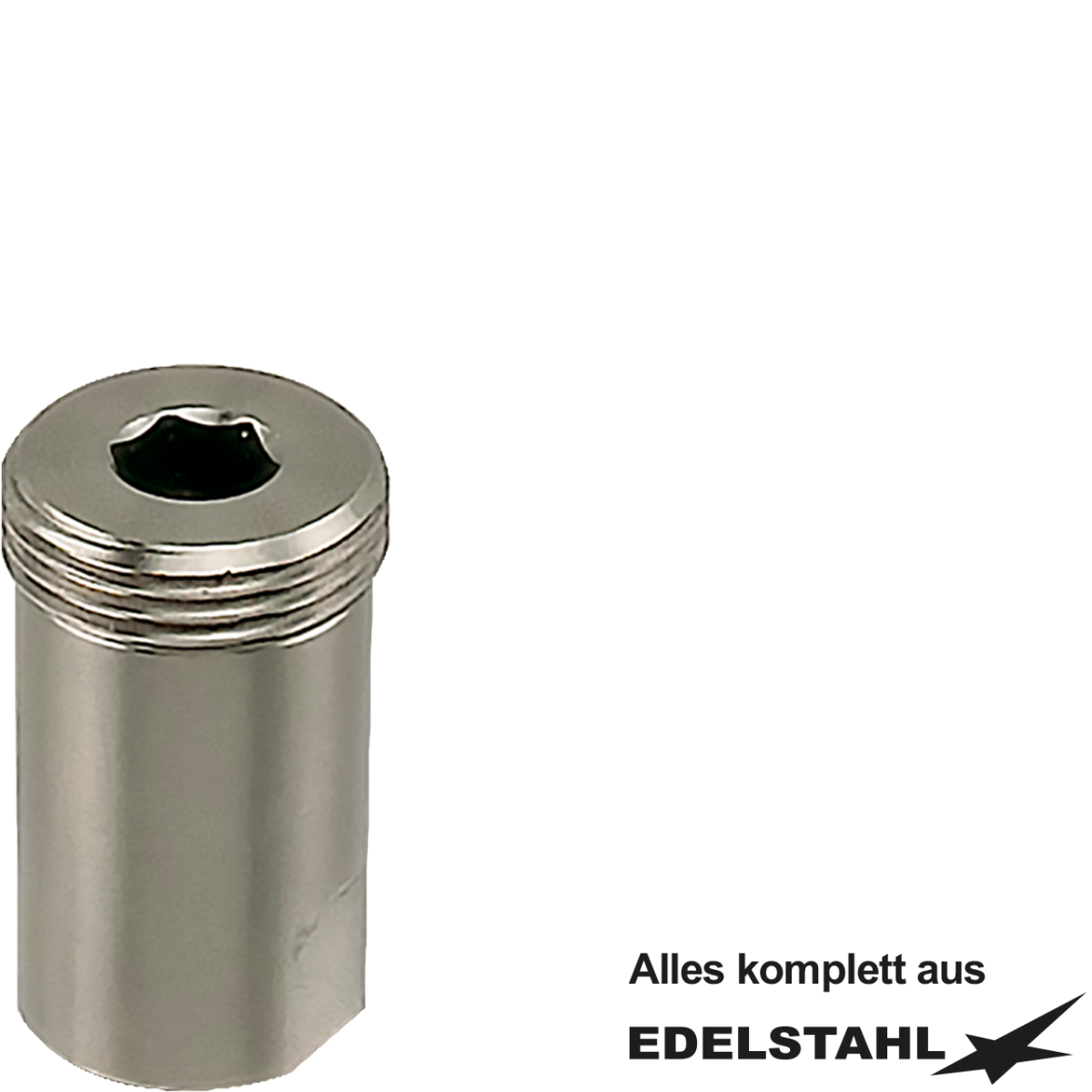 Verschraubung 20/13mm 3/4" AG VA