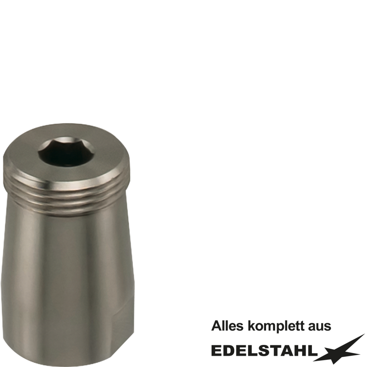 Verschraubung 23/13mm 3/4" AG VA