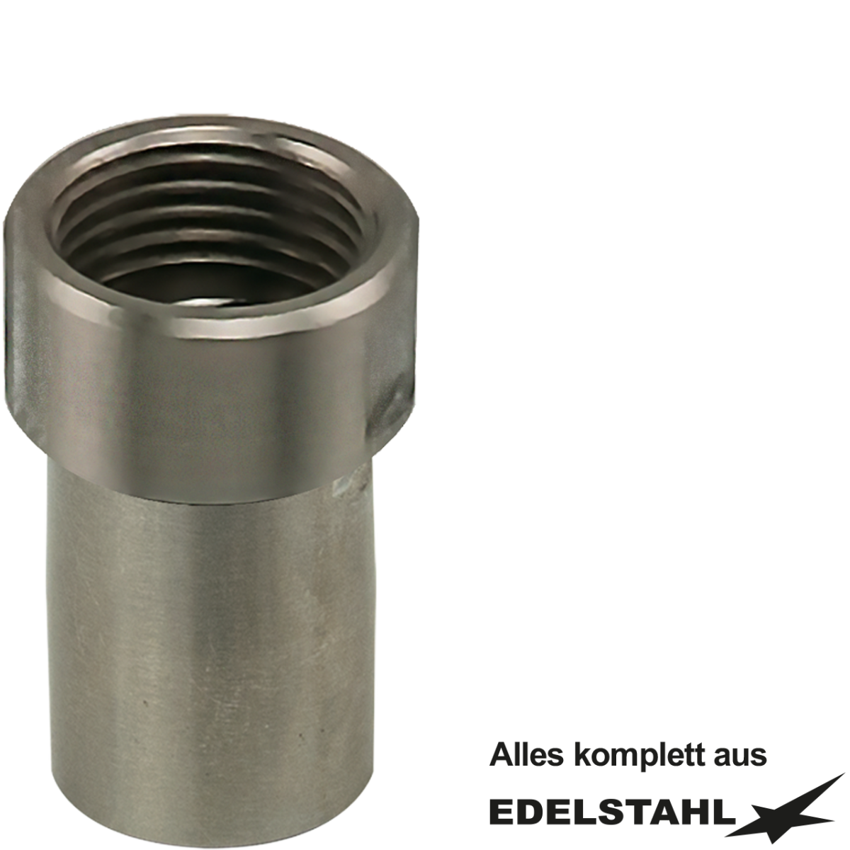 Verschraubung 27/19mm 1" Überwurfmutter VA